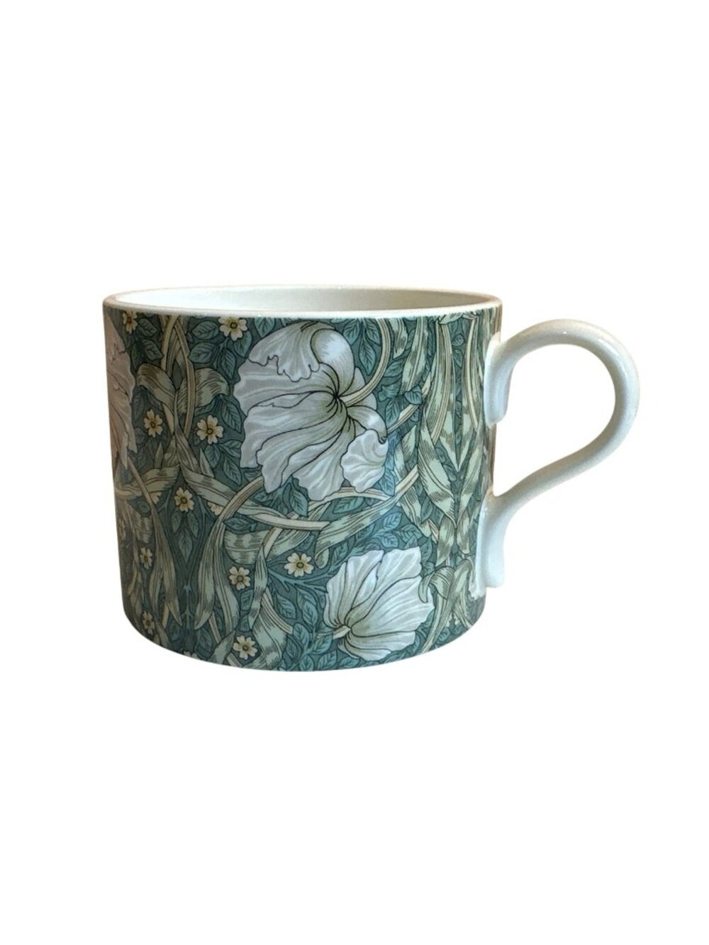 Spode William Morris & Co Mug Pimpernel Floral Coffee Tea Cup Cottage Core